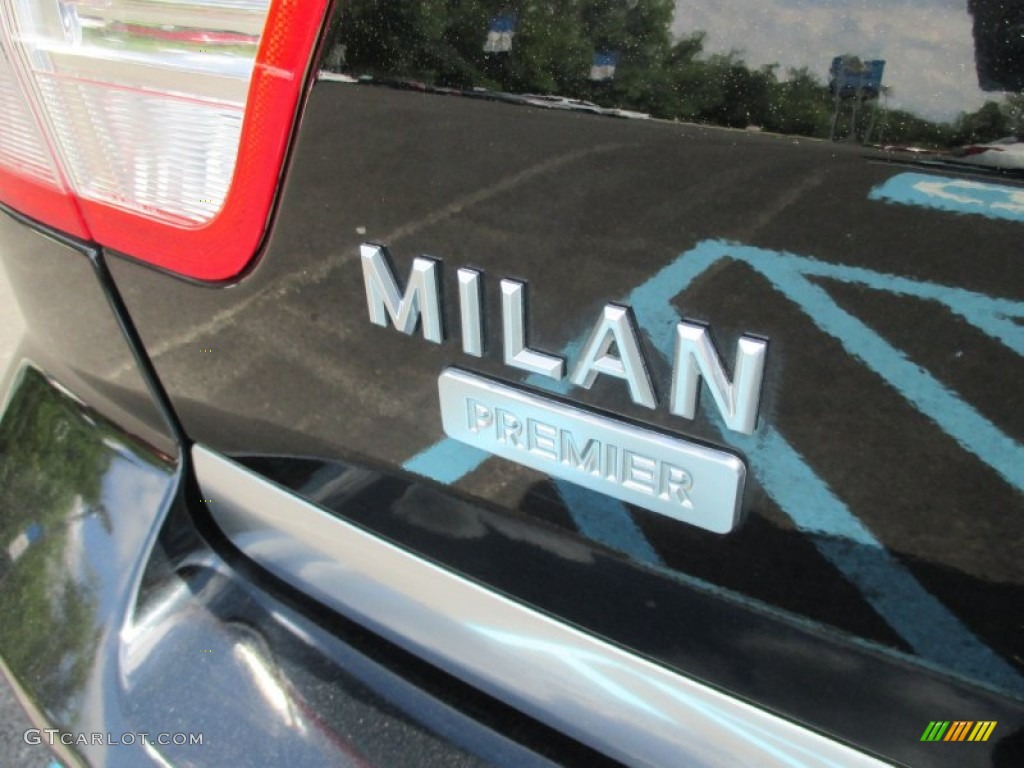 2007 Milan V6 Premier - Black Ebony / Camel photo #6