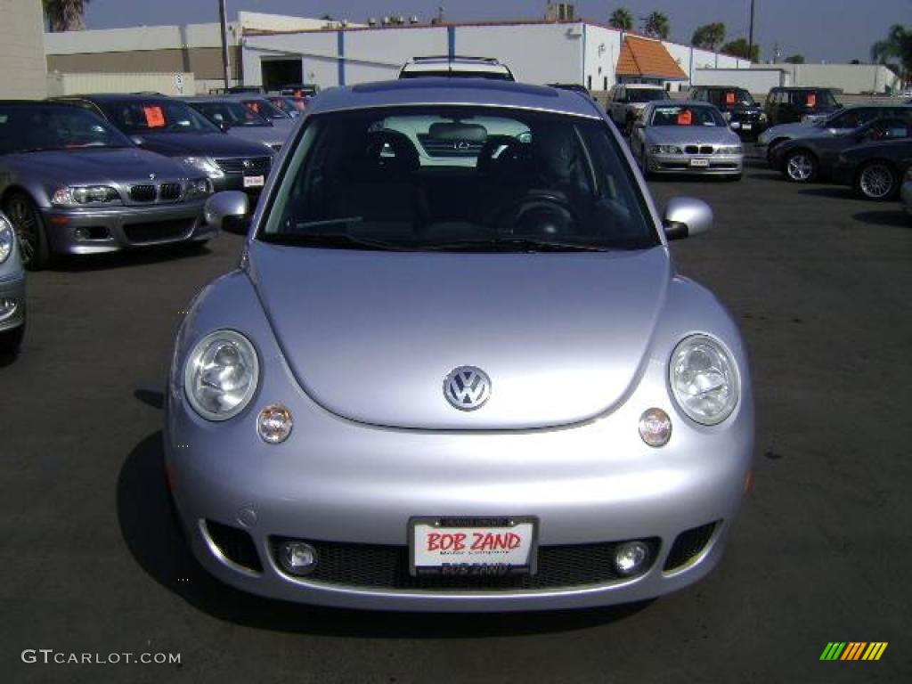 2002 New Beetle Turbo S Coupe - Reflex Silver Metallic / Black photo #6