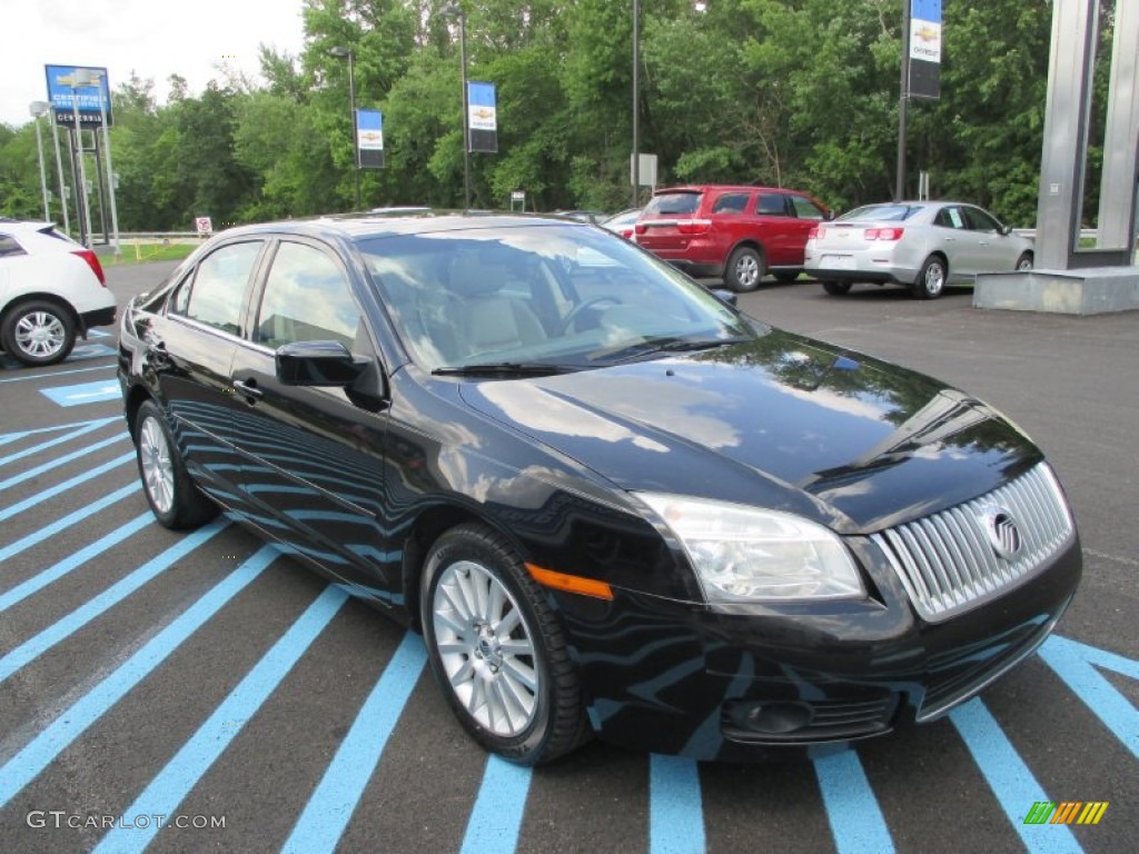 2007 Milan V6 Premier - Black Ebony / Camel photo #12