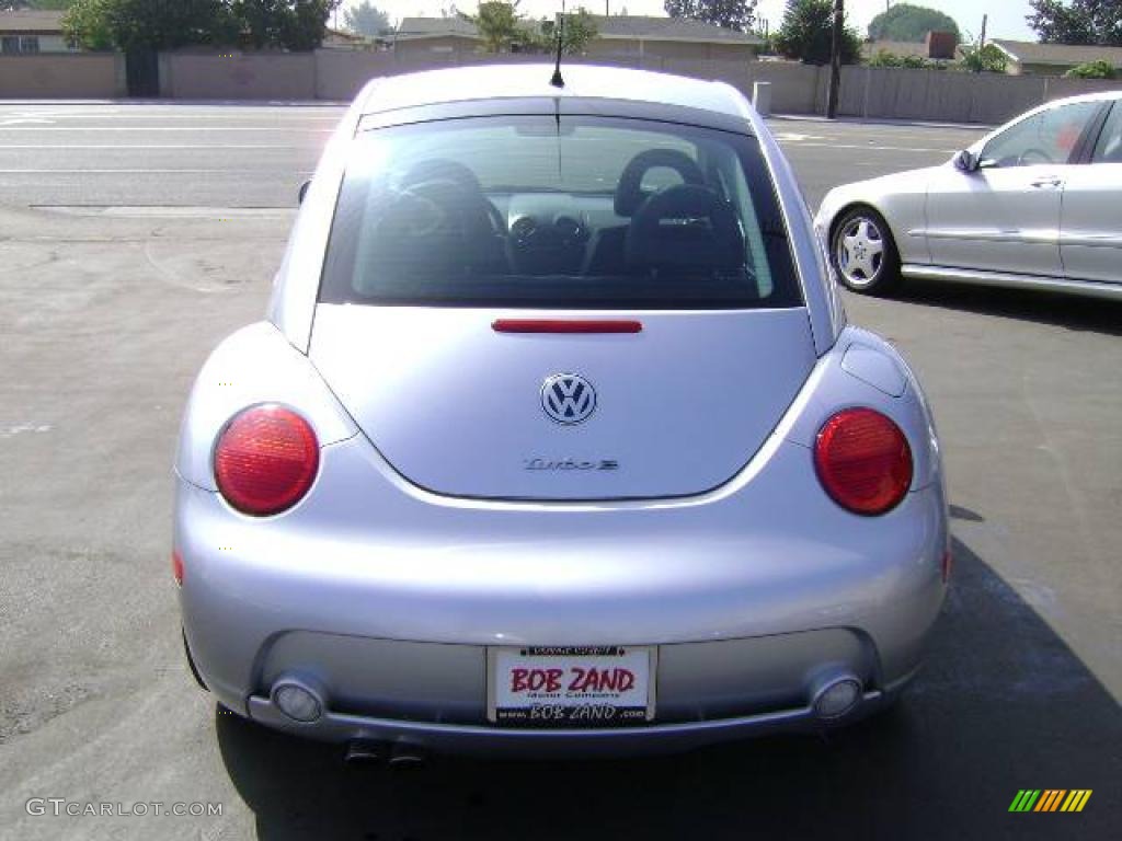 2002 New Beetle Turbo S Coupe - Reflex Silver Metallic / Black photo #7
