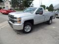 Silver Ice Metallic - Silverado 2500HD WT Regular Cab 4x4 Photo No. 2