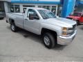 Silver Ice Metallic - Silverado 2500HD WT Regular Cab 4x4 Photo No. 4