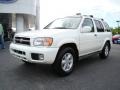 2001 Aspen White Pearlglow Nissan Pathfinder LE 4x4  photo #6