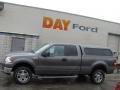 2007 Dark Shadow Grey Metallic Ford F150 XLT SuperCab 4x4  photo #2