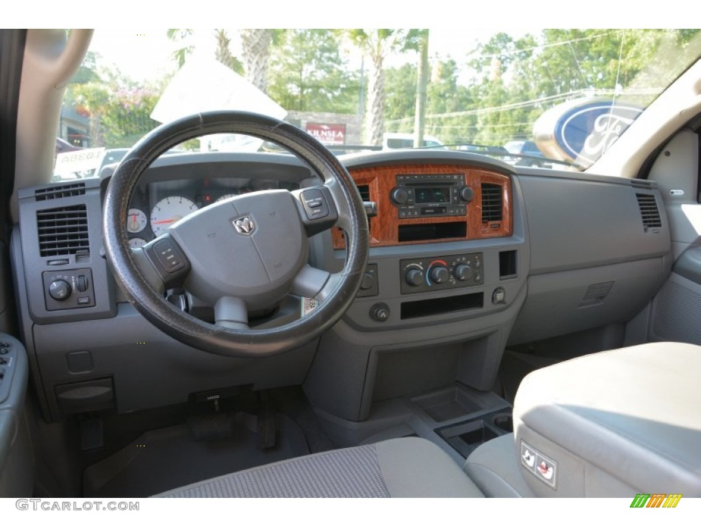 2006 Ram 1500 SLT Mega Cab 4x4 - Atlantic Blue Pearl / Medium Slate Gray photo #9