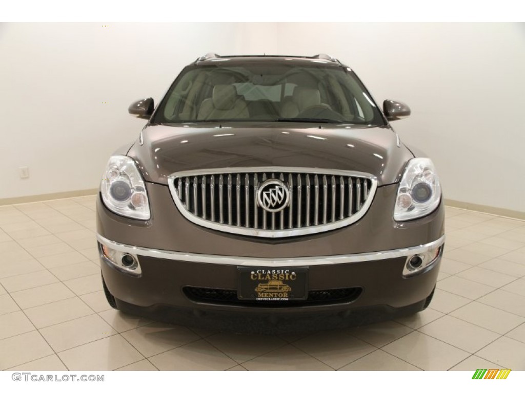 2011 Enclave CXL AWD - Cocoa Metallic / Cashmere/Cocoa photo #2