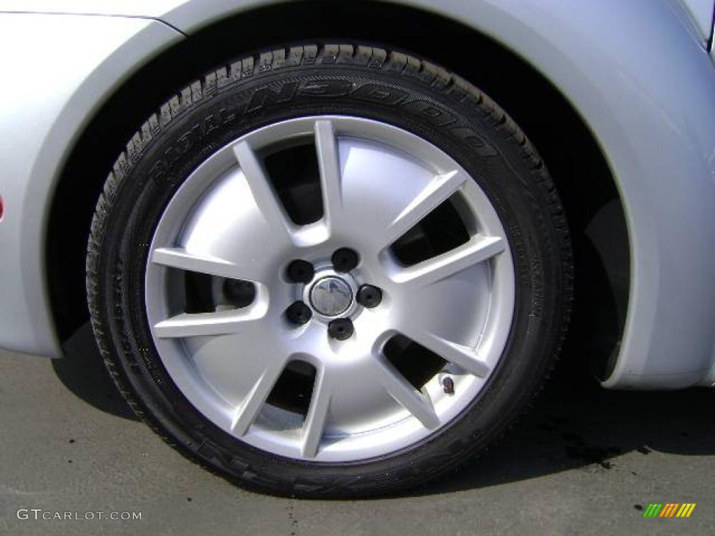 2002 New Beetle Turbo S Coupe - Reflex Silver Metallic / Black photo #15