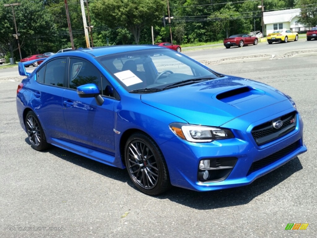WR Blue Pearl 2015 Subaru WRX STI Exterior Photo #105724044