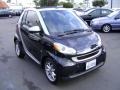 2008 Deep Black Smart fortwo passion cabriolet  photo #2