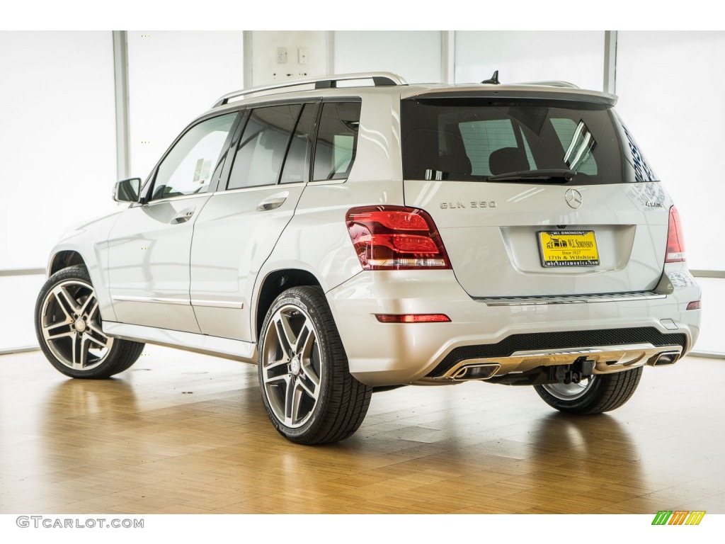2015 GLK 350 4Matic - Iridium Silver Metallic / Black photo #3