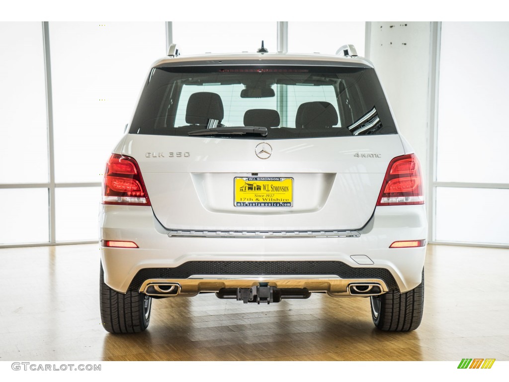 2015 GLK 350 4Matic - Iridium Silver Metallic / Black photo #4