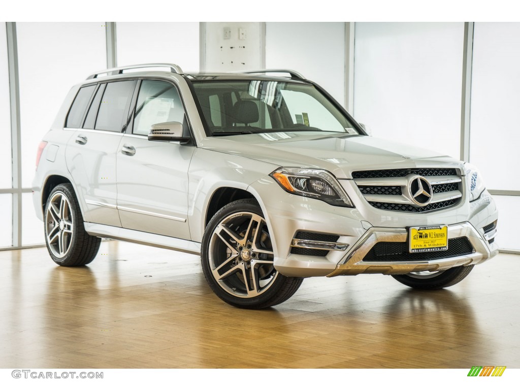 2015 GLK 350 4Matic - Iridium Silver Metallic / Black photo #12