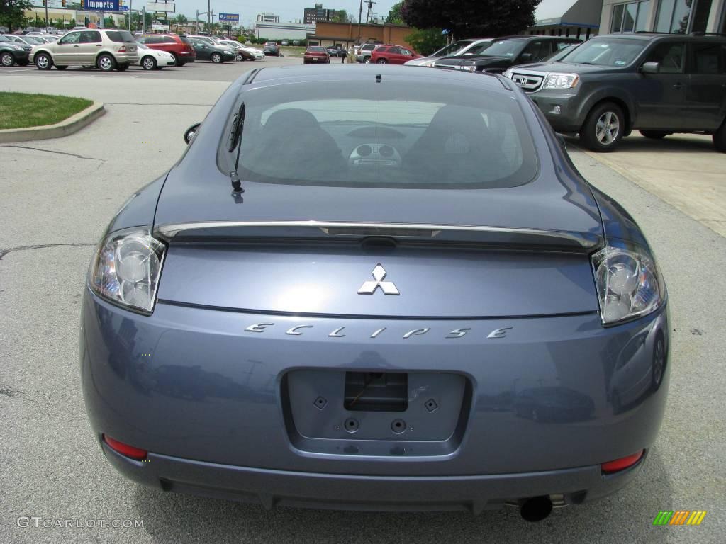2007 Eclipse GS Coupe - Still Blue Pearl / Dark Charcoal photo #5