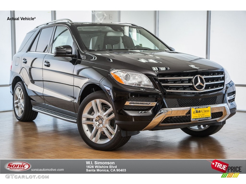 2015 ML 350 - Black / Black photo #1