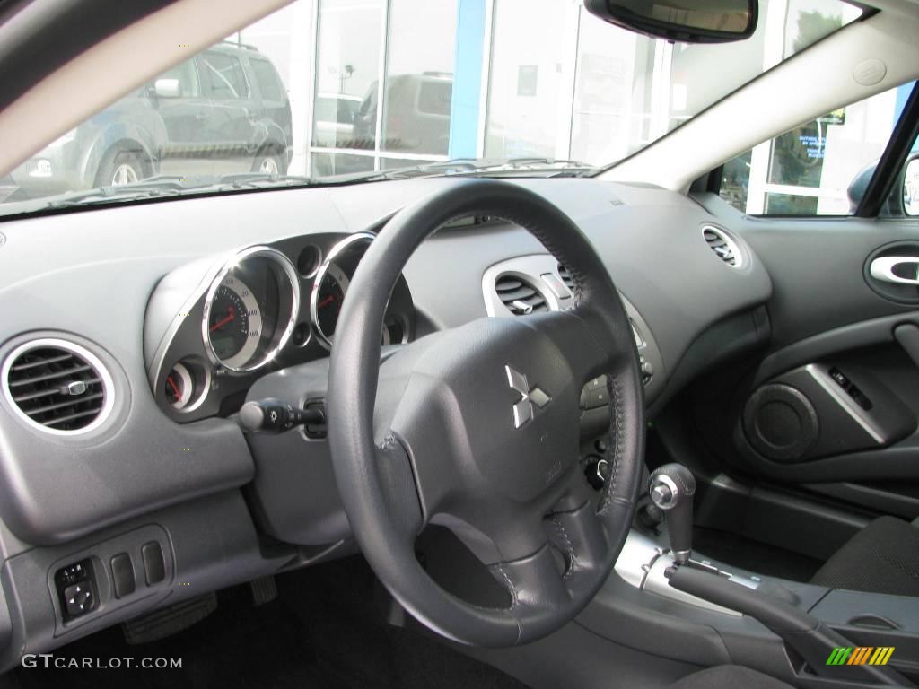2007 Eclipse GS Coupe - Still Blue Pearl / Dark Charcoal photo #11
