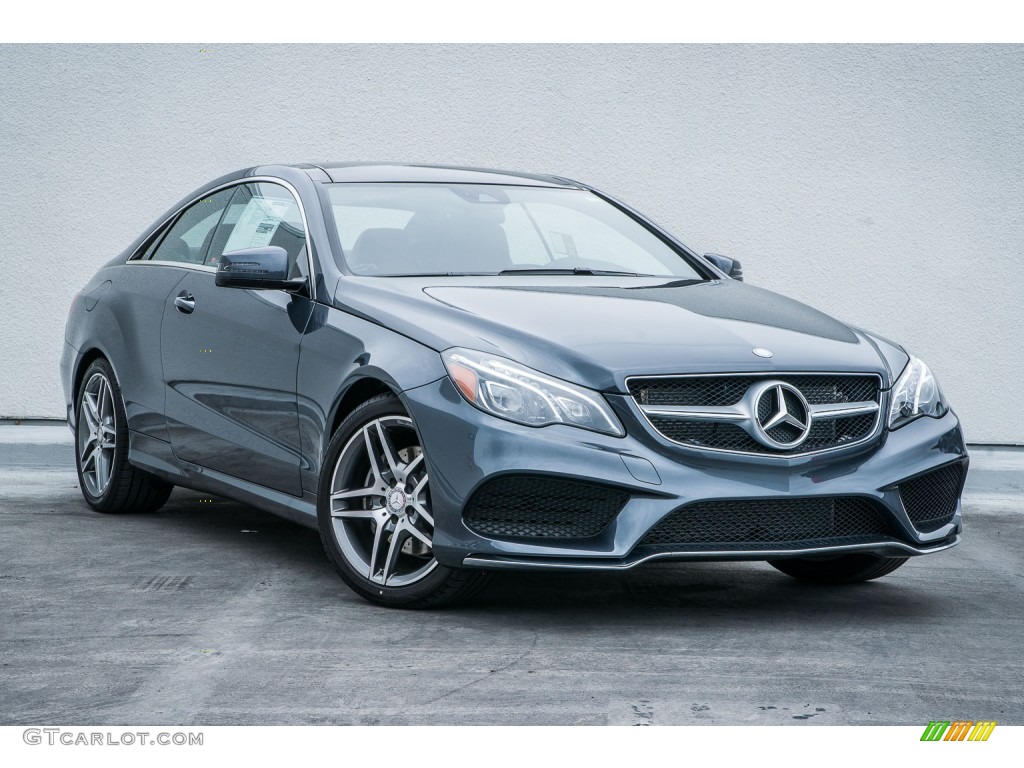 Steel Grey Metallic 2016 Mercedes-Benz E 400 Coupe Exterior Photo #105727208
