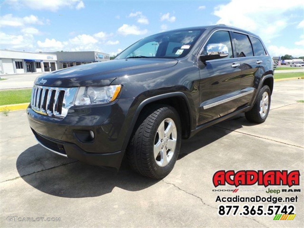 2011 Grand Cherokee Limited - Dark Charcoal Pearl / Black/Light Frost Beige photo #1