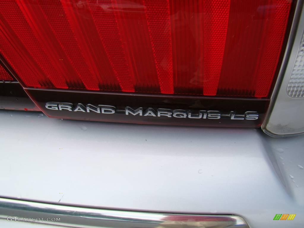 2000 Grand Marquis LS - Silver Frost Metallic / Light Graphite photo #15
