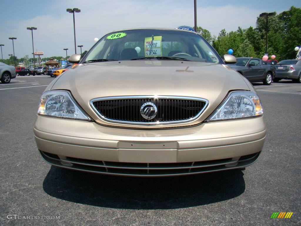 2000 Sable LS Sedan - Harvest Gold Metallic / Medium Parchment photo #2