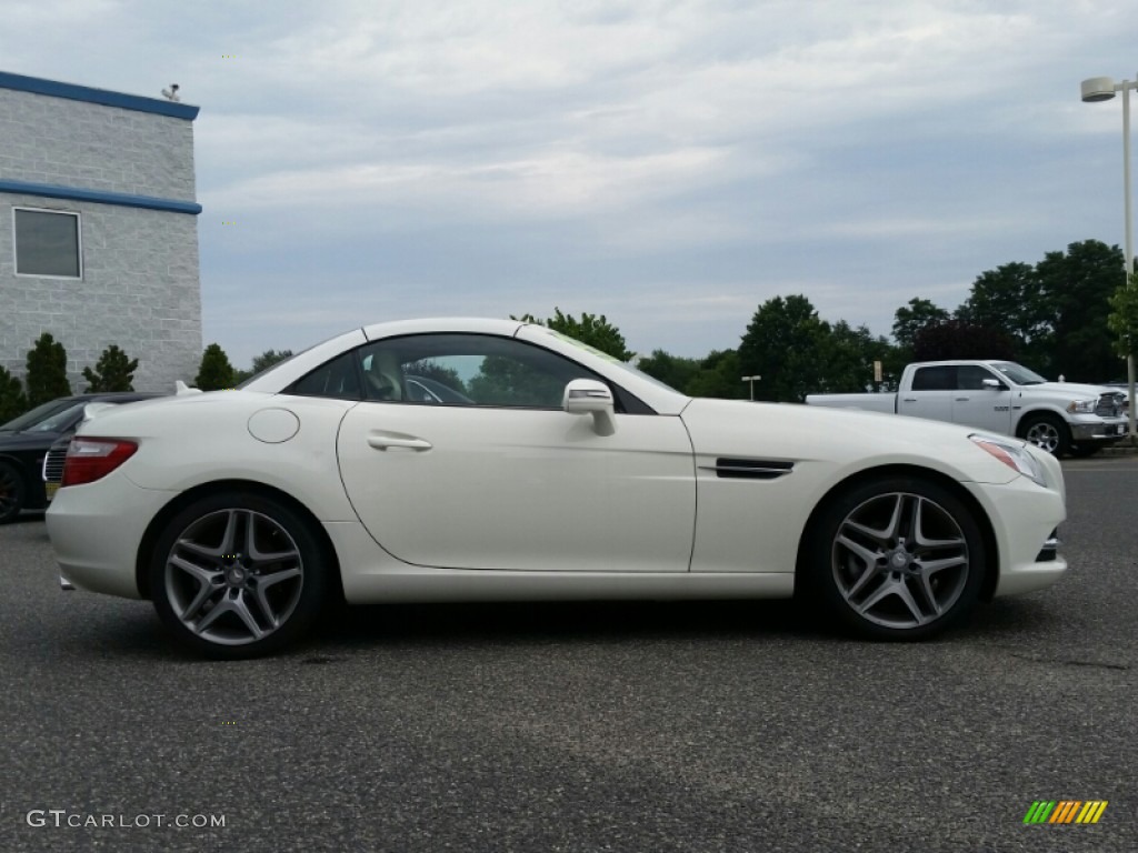 2012 SLK 250 Roadster - Arctic White / Sahara Beige photo #2