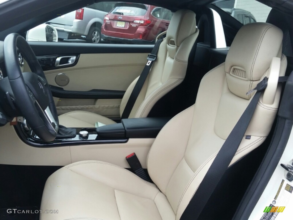 2012 SLK 250 Roadster - Arctic White / Sahara Beige photo #9