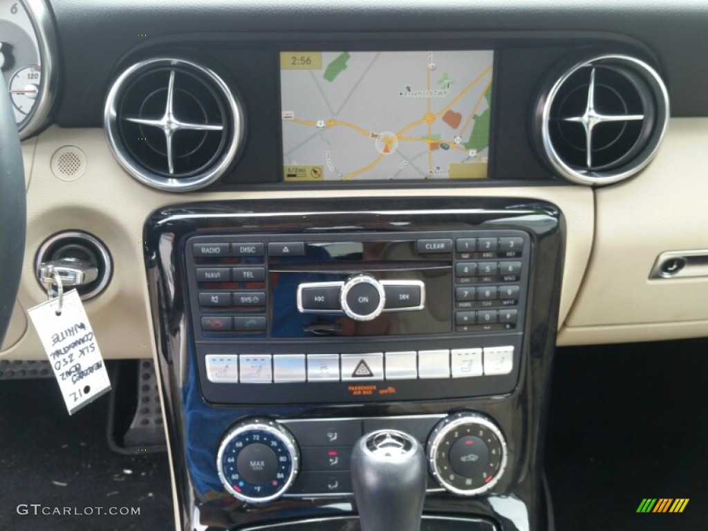 2012 SLK 250 Roadster - Arctic White / Sahara Beige photo #18