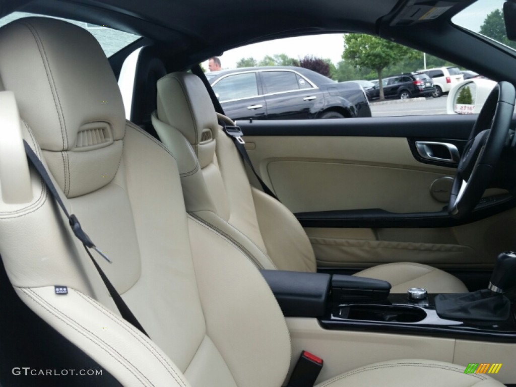 2012 SLK 250 Roadster - Arctic White / Sahara Beige photo #23