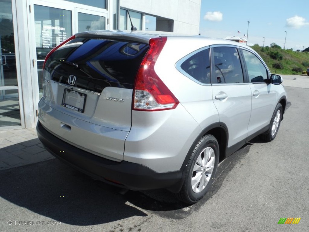 2014 CR-V EX AWD - Alabaster Silver Metallic / Gray photo #8