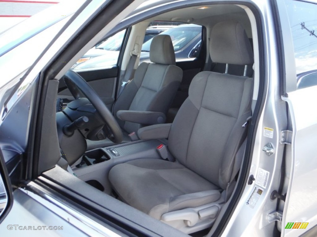 2014 CR-V EX AWD - Alabaster Silver Metallic / Gray photo #11
