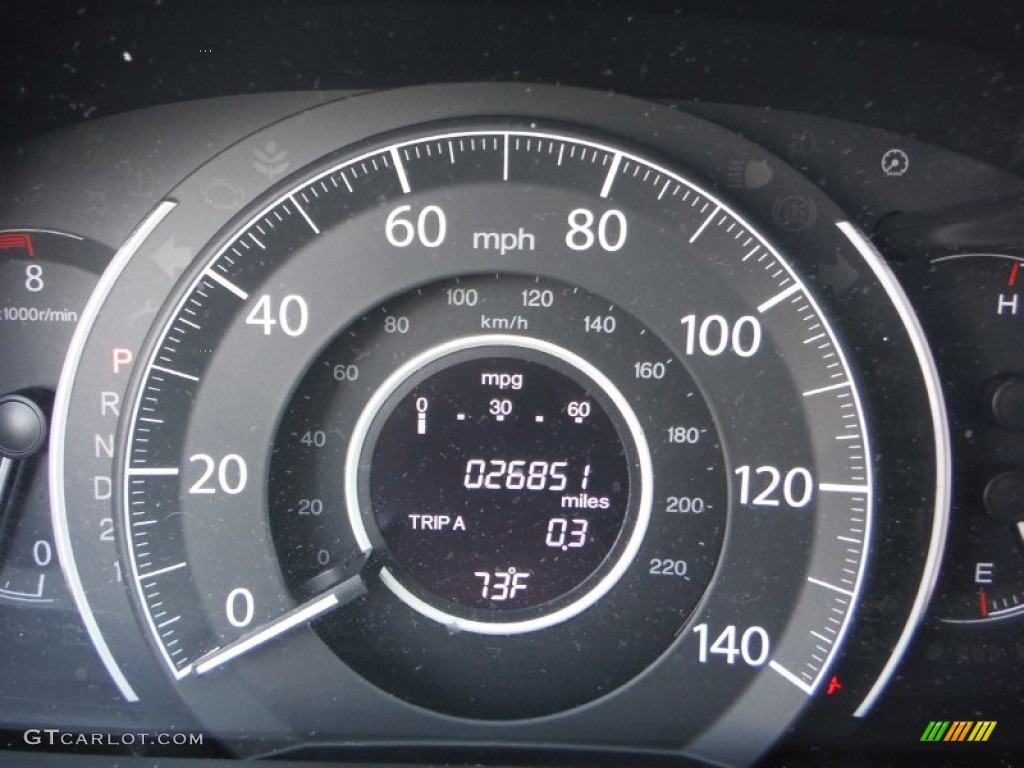 2014 CR-V EX AWD - Alabaster Silver Metallic / Gray photo #20