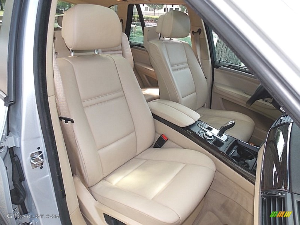 Sand Beige Interior 2008 BMW X5 3.0si Photo #105734090