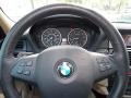 2008 BMW X5 Sand Beige Interior Steering Wheel Photo