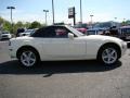 2006 Marble White Mazda MX-5 Miata Roadster  photo #2