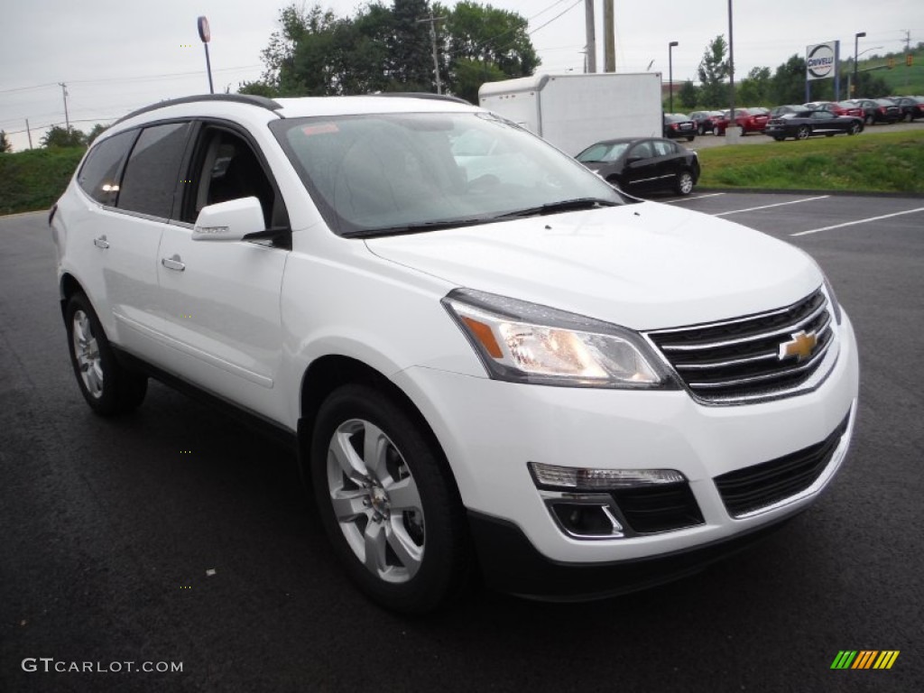 Summit White 2016 Chevrolet Traverse LT AWD Exterior Photo #105735587