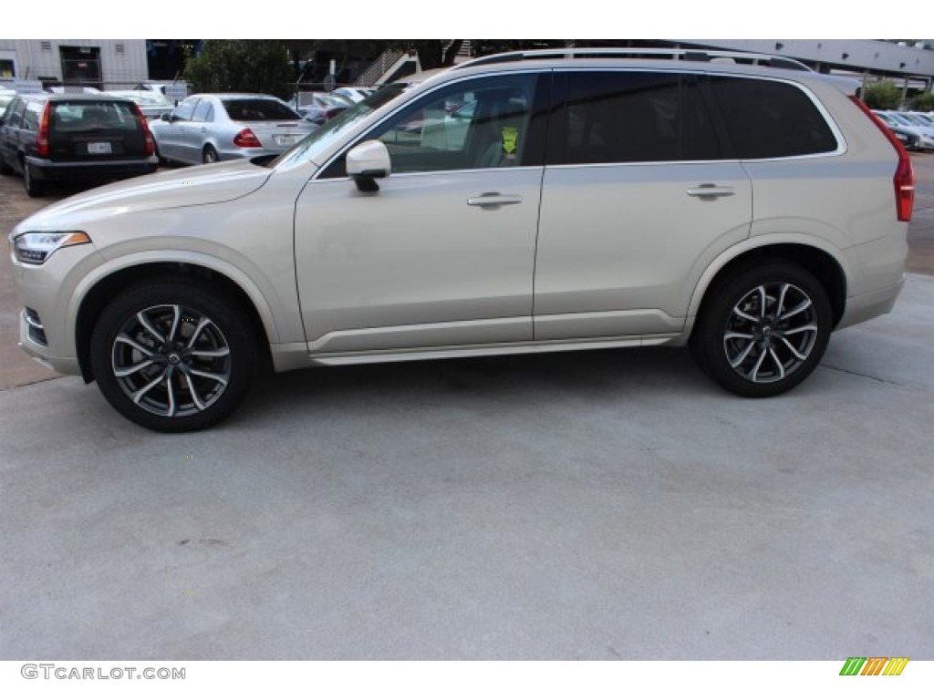 2016 XC90 T6 AWD - Luminous Sand Metallic / Charcoal photo #5