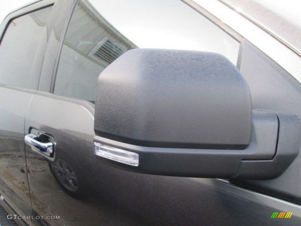 2015 F150 XLT SuperCrew - Magnetic Metallic / Medium Earth Gray photo #30