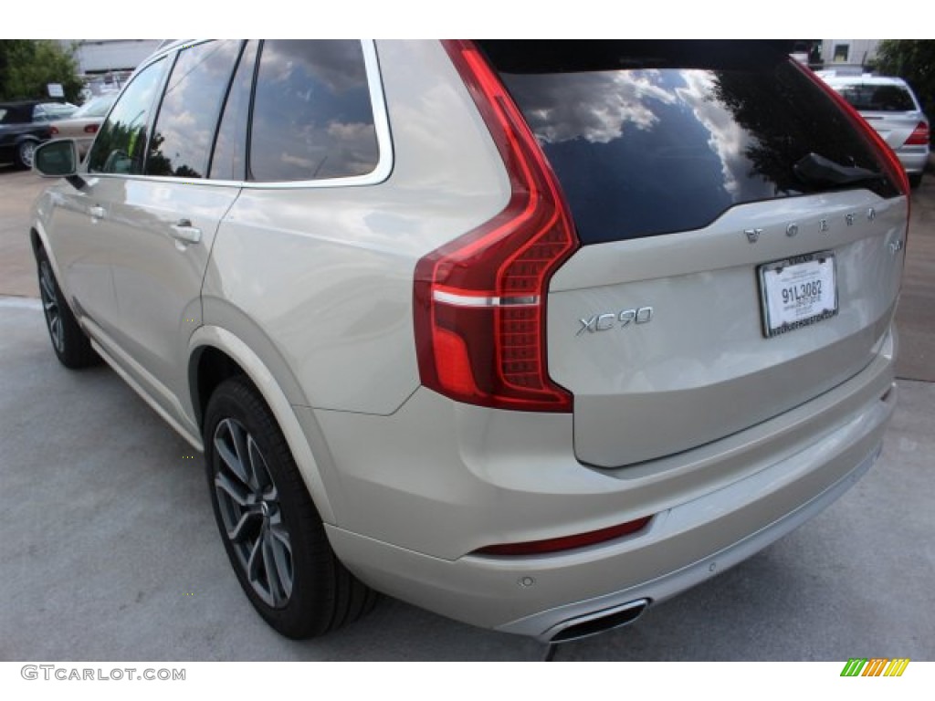 2016 XC90 T6 AWD - Luminous Sand Metallic / Charcoal photo #6