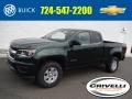 Rainforest Green Metallic 2015 Chevrolet Colorado WT Extended Cab 4WD