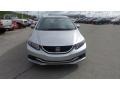 2015 Alabaster Silver Metallic Honda Civic EX Sedan  photo #3