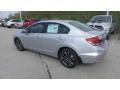 2015 Alabaster Silver Metallic Honda Civic EX Sedan  photo #4