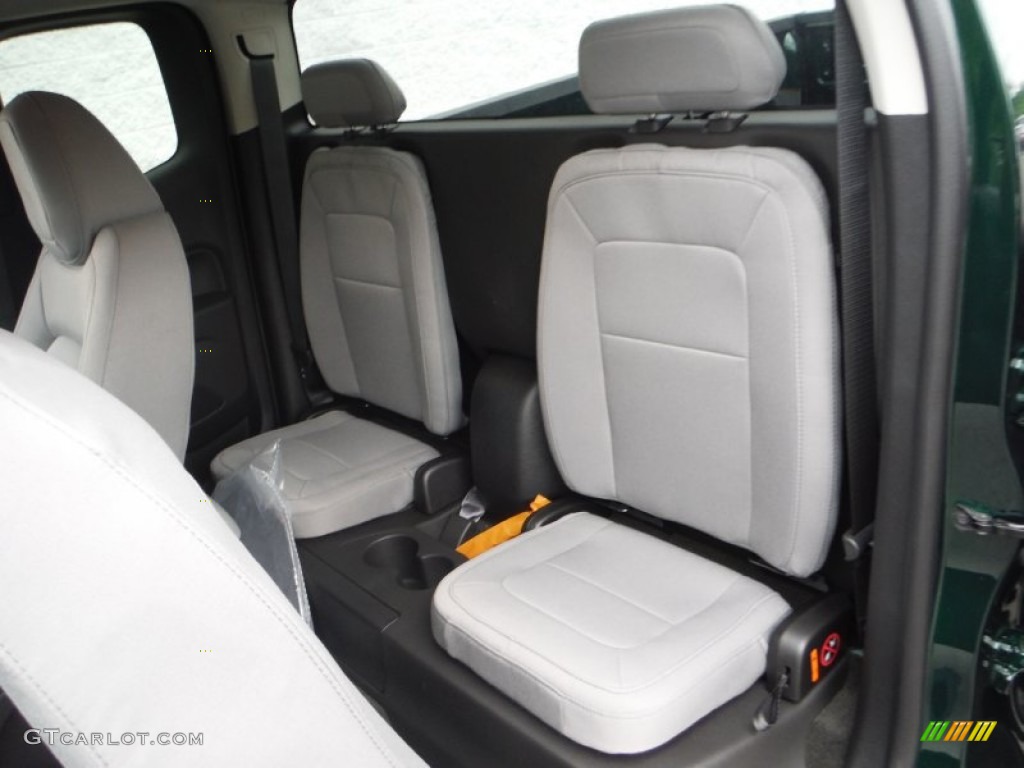 2015 Chevrolet Colorado WT Extended Cab 4WD Rear Seat Photo #105737798