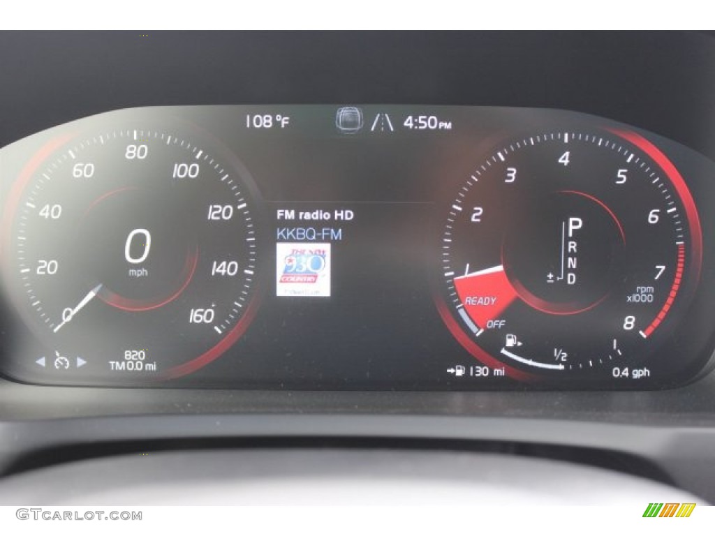 2016 Volvo XC90 T6 AWD Gauges Photo #105737894