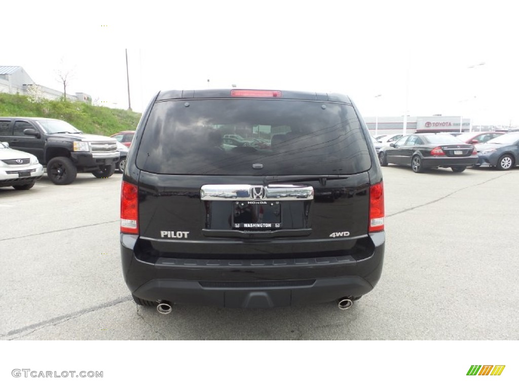 2016 Pilot EX AWD - Crystal Black Pearl / Gray photo #8