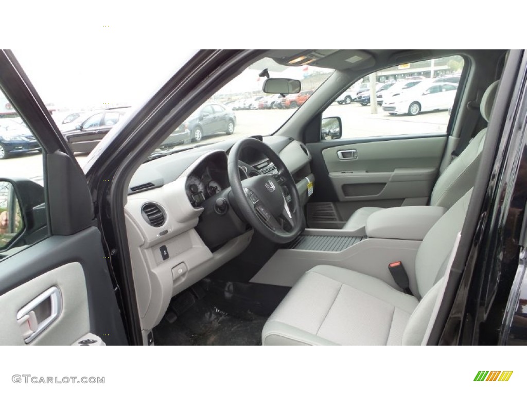 2016 Pilot EX AWD - Crystal Black Pearl / Gray photo #11