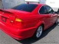 2004 Electric Red BMW 3 Series 325i Coupe  photo #32
