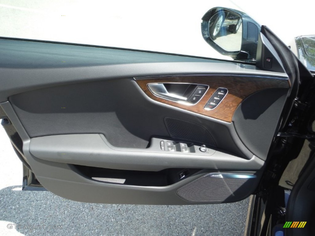 2016 Audi A7 3.0 TFSI Premium Plus quattro Black Door Panel Photo #105743561