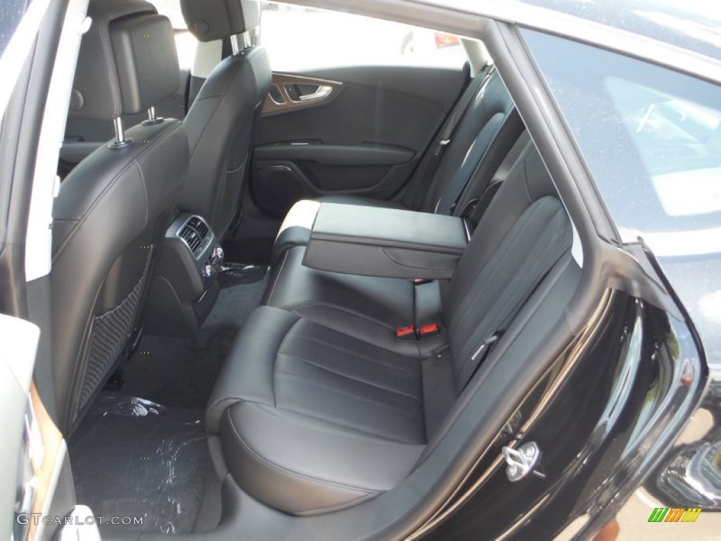 2016 Audi A7 3.0 TFSI Premium Plus quattro Rear Seat Photo #105743858
