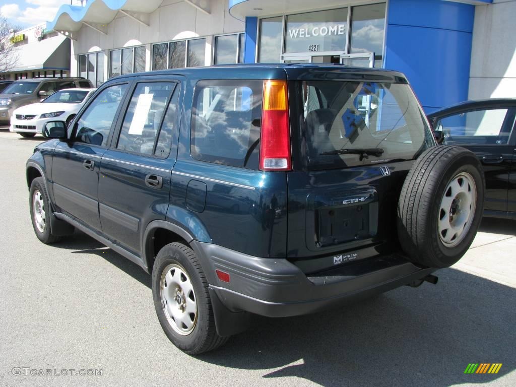 1997 CR-V 4WD - Cypress Green Pearl / Charcoal photo #4