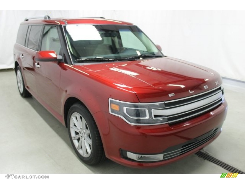 Ruby Red 2014 Ford Flex Limited AWD Exterior Photo #105744560