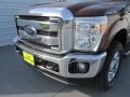 2016 Bronze Fire Metallic Ford F350 Super Duty Lariat Crew Cab 4x4  photo #10